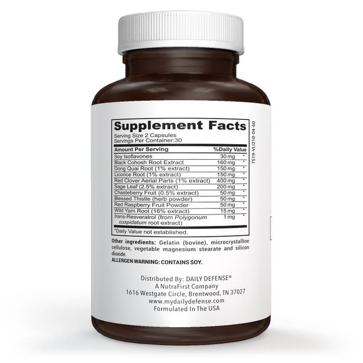 Menopause Support Hormone Balance Formula For Women