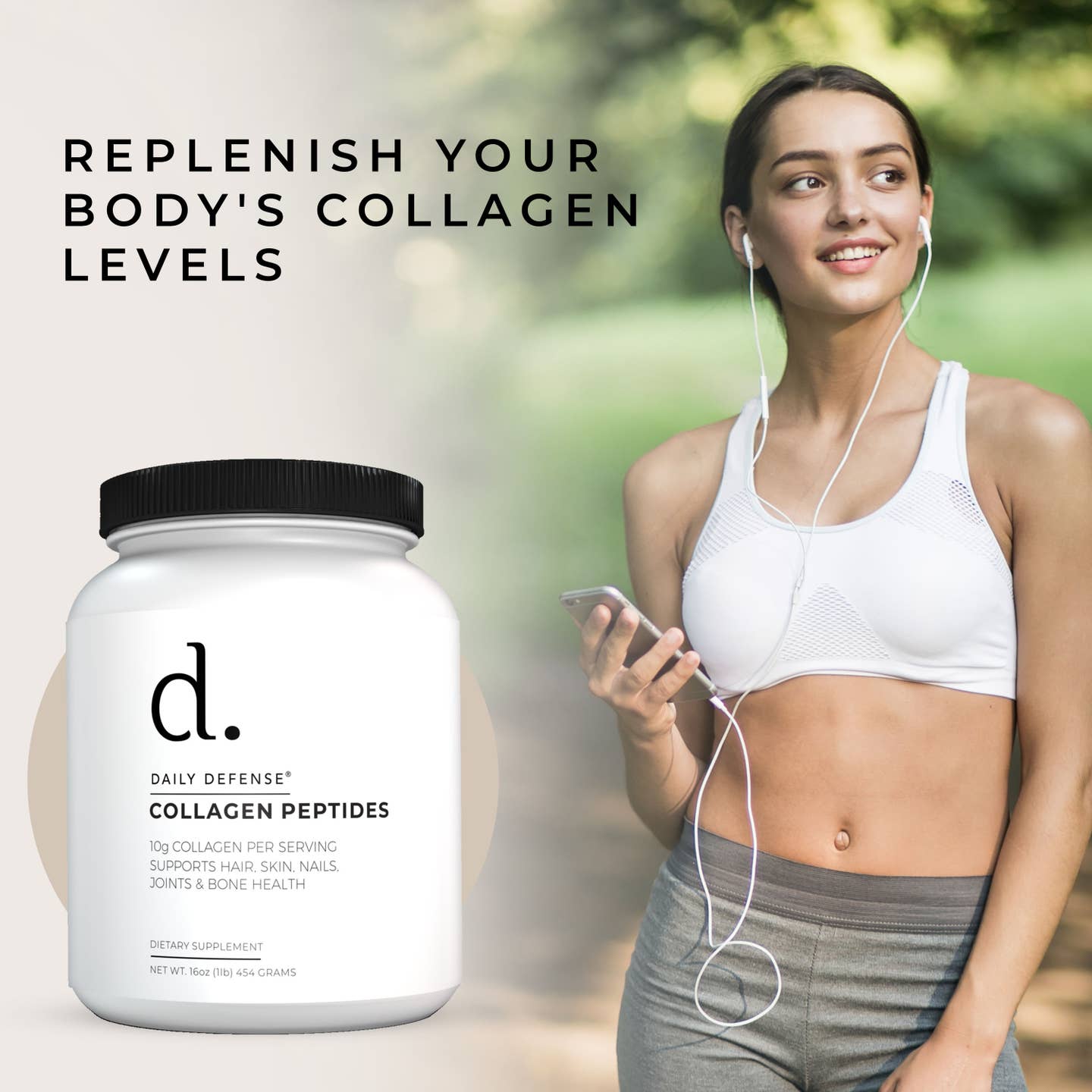Collagen Powder | Supports Hair, Skin, Nails, Joints, Bones